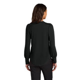 Mercer+Mettle® Women’s Stretch Jersey Long Sleeve Blouson Top