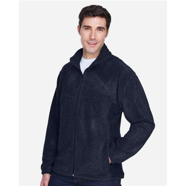 Harriton Men's Full-Zip Fleece
