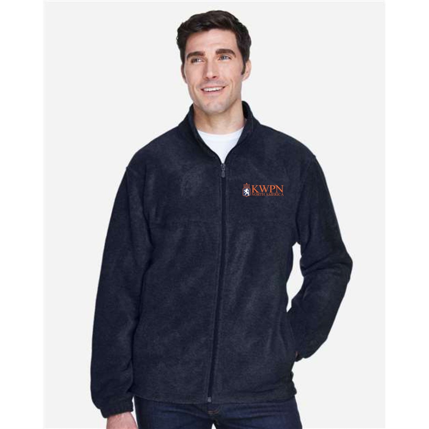 Harriton Men's Full-Zip Fleece