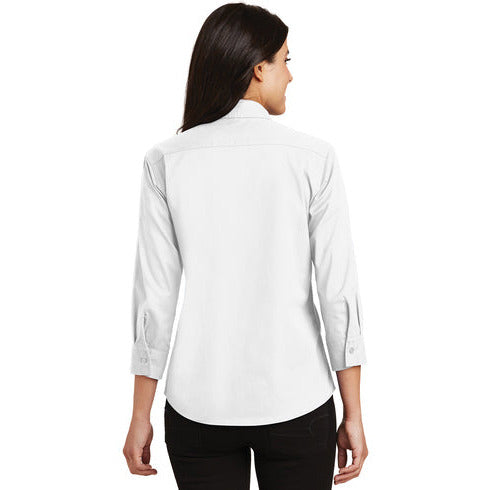 Port Authority® Ladies 3/4-Sleeve Easy Care Shirt