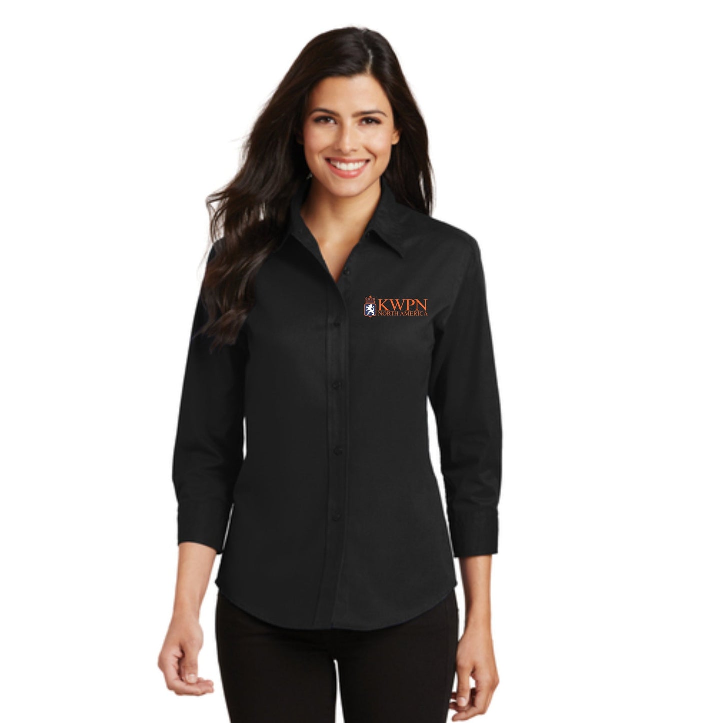 Port Authority® Ladies 3/4-Sleeve Easy Care Shirt