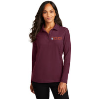 Port Authority® Ladies Long Sleeve Silk Touch™ Polo