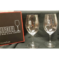 Set of Stemmed Wine Glasses