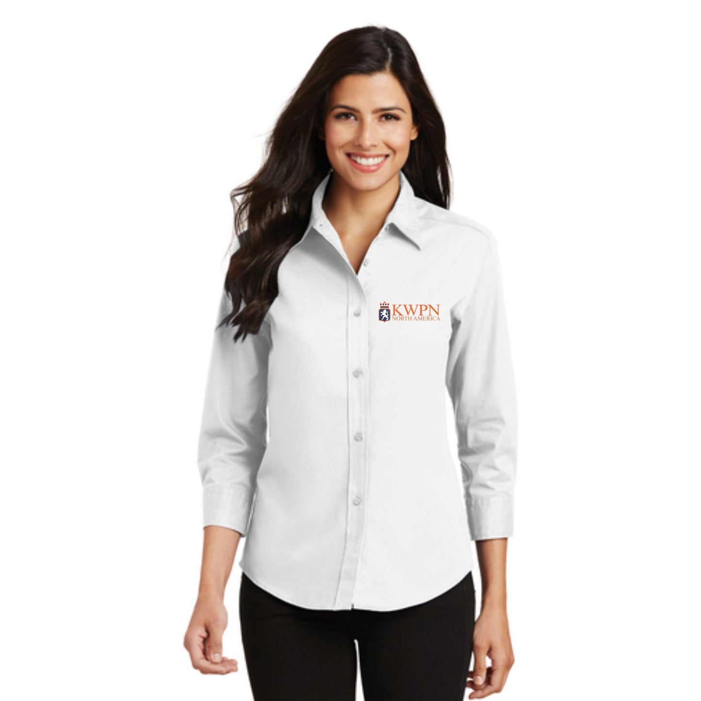 Port Authority® Ladies 3/4-Sleeve Easy Care Shirt